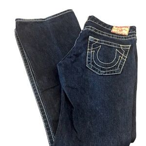 True Religion Jeans Dark Wash Size 28 5 Pocket